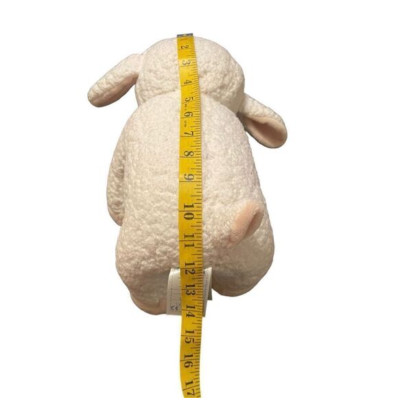 Build-A-Bear Workshop White Tan Hooves Lamb Sheep Plush Stuffed Toy - Picture 13 of 15